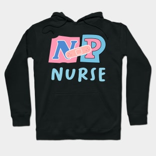 Cool NP nurse design. Hoodie